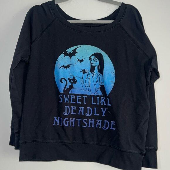 Disney The Nightmare Before Christmas Sweet Sally Slouchy Sweatshirt - Picture 1 of 5